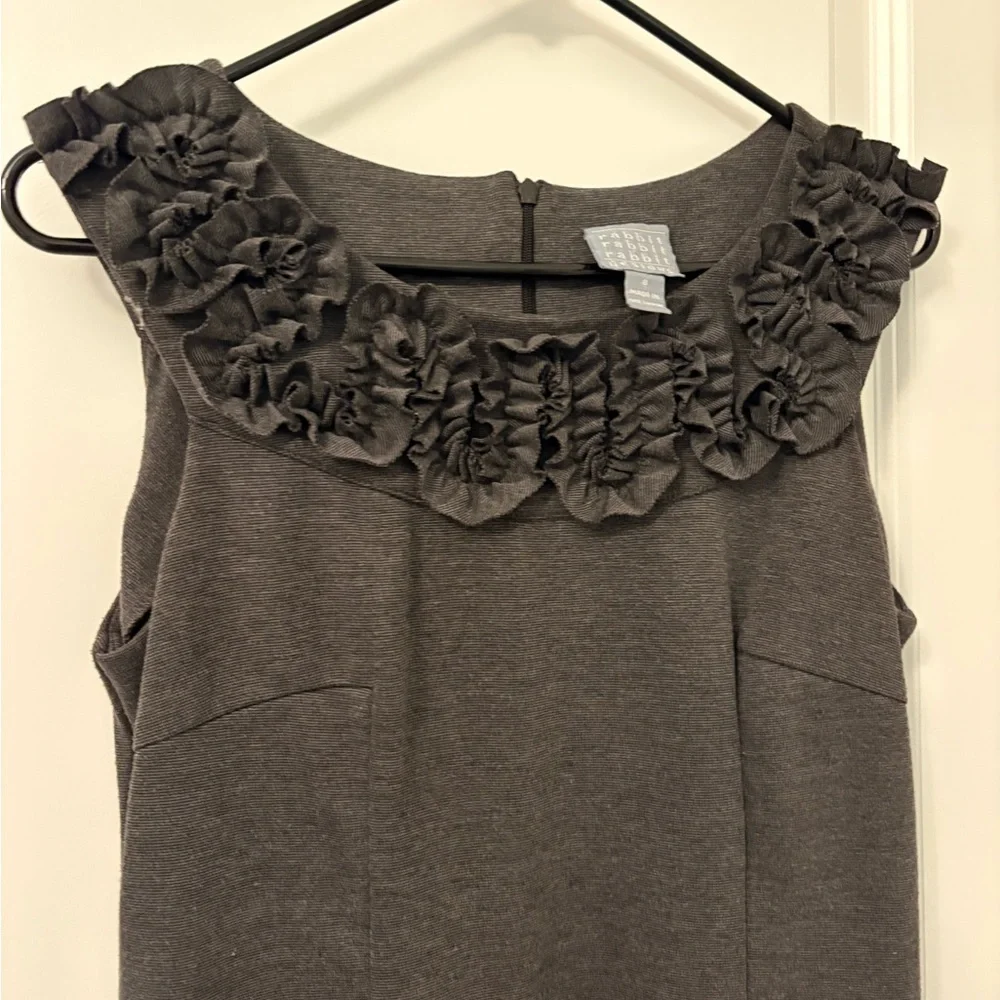 NWOT Rabbit Rabbit Rabbit Charcoal Dress - Picture 3 of 6